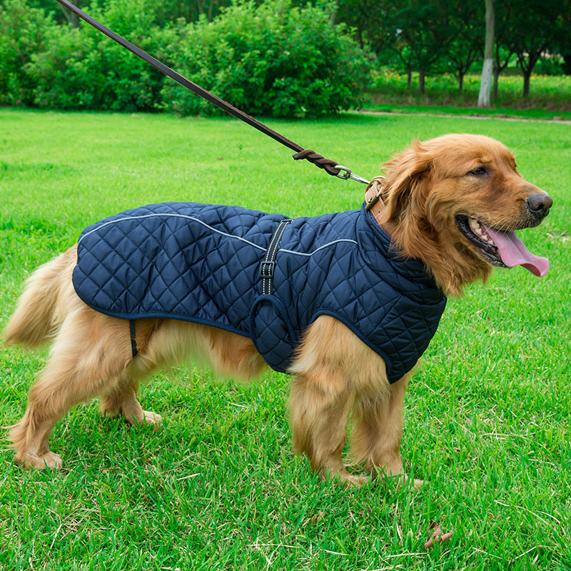 Pet Adjustable Warm Cotton Winter Jacket Apparel