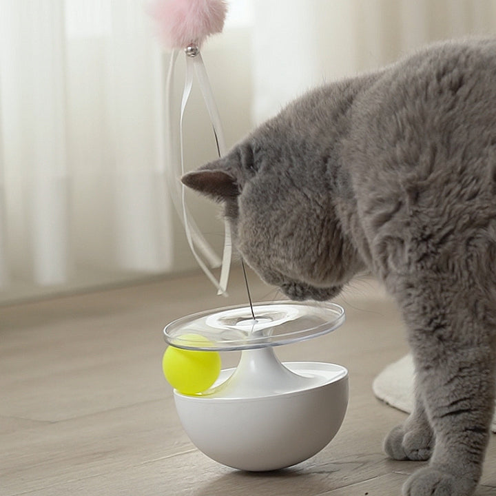 Pet Self Rolling Tumbler Stick Funny Interactive Toy