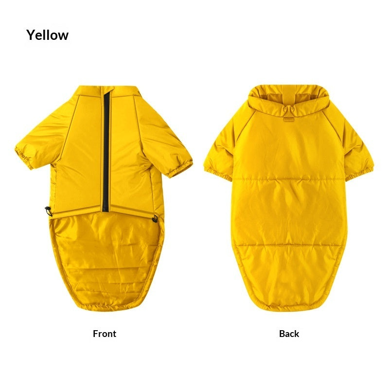 Pet Cotton Two Leg Jacket Warm Clothing