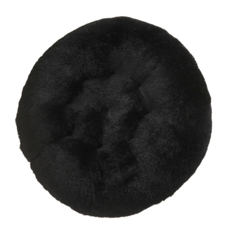 Pet Bed Round Plush Warm Sleeping Mat House Bed