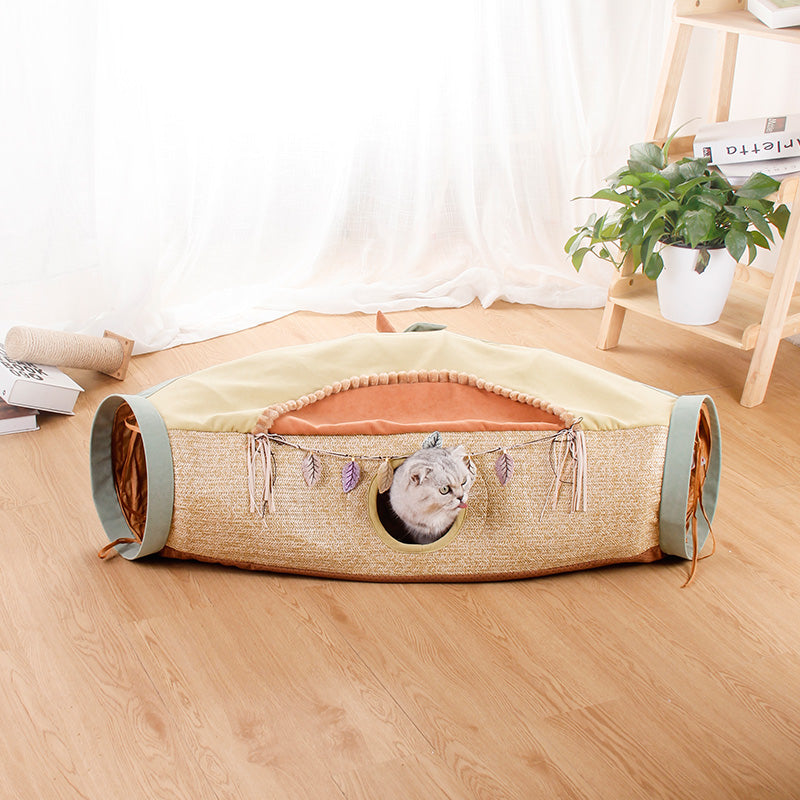 Totoro Style Interactive Pet Tunnel