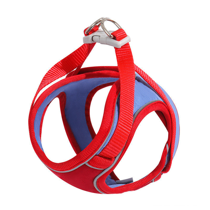 Pet Reflective Harness Leash Anti Escape Walking Gear