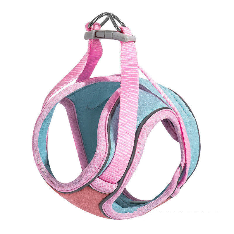 Pet Reflective Harness Leash Anti Escape Walking Gear