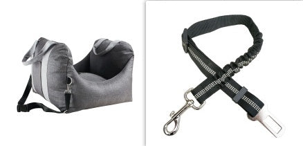 Pet Car Carrier Seat Waterproof Portable Safety Travel Basket