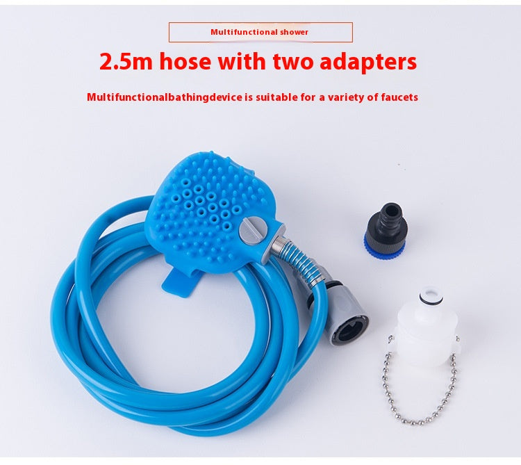 Pet Bathing Gloves Silicone Shower Massage Cleaning Brush Tool