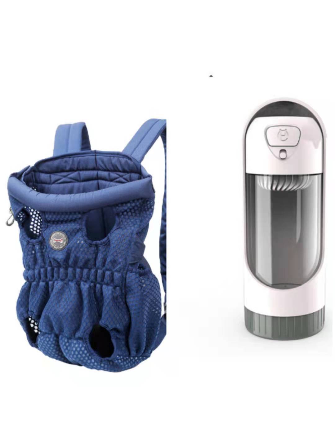 Pet Carrier Backpack Mesh Breathable Outdoor Travel Shoulder Bag
