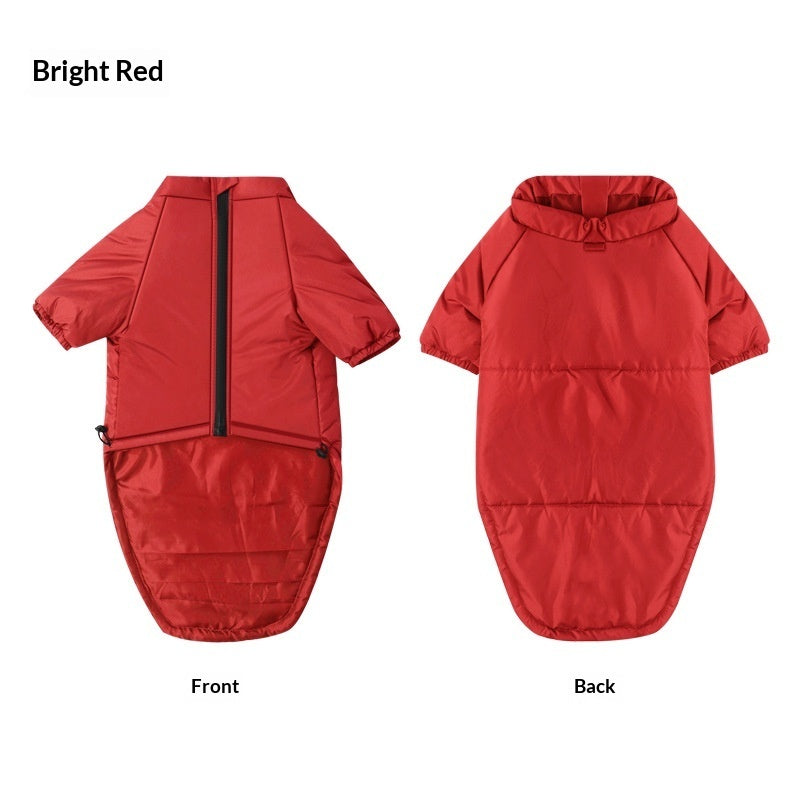 Pet Cotton Two Leg Jacket Warm Clothing