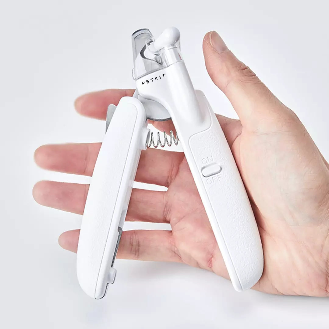 Pet Nail Clipper Scissors LED Light Grooming Trimmer Tool