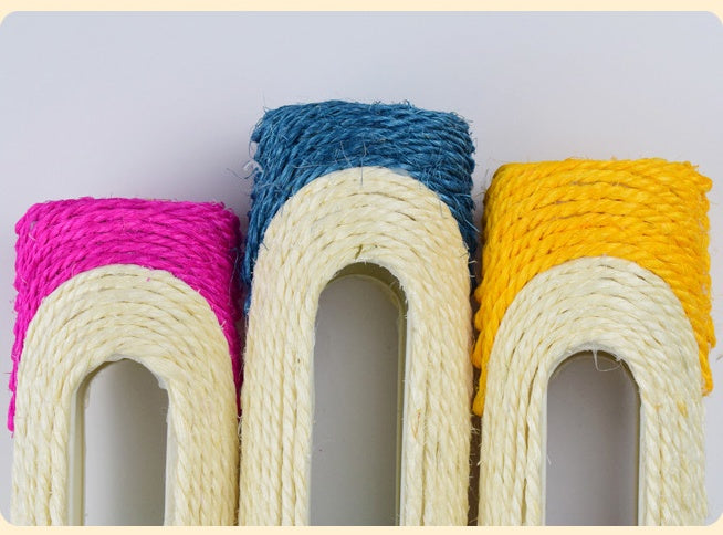 Pet Sisal Drum Three Level Interactive Toy