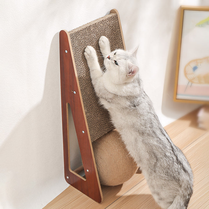 Pet Corrugated Scratching Board Toy