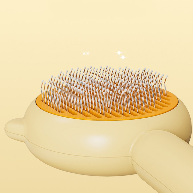Pet Grooming Comb Massage Hair Removal Brush Scratcher Cleaning Tool