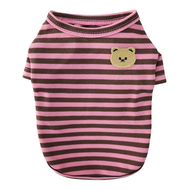 Pet Summer Breathable Casual T Shirt Apparel