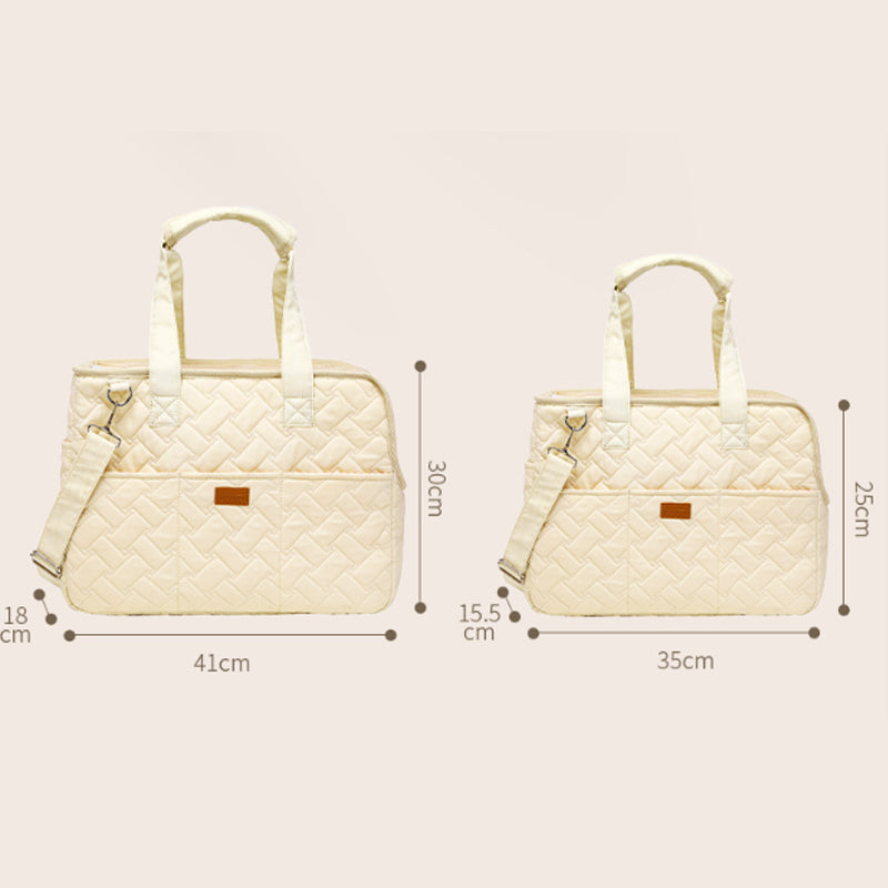 Pet Carrier Handbag Breathable Mesh Soft Cushion Travel Tote
