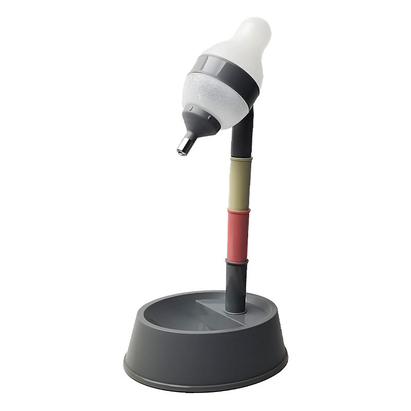 Pet Automatic Water Dispenser Adjustable Height Bowl Fountain