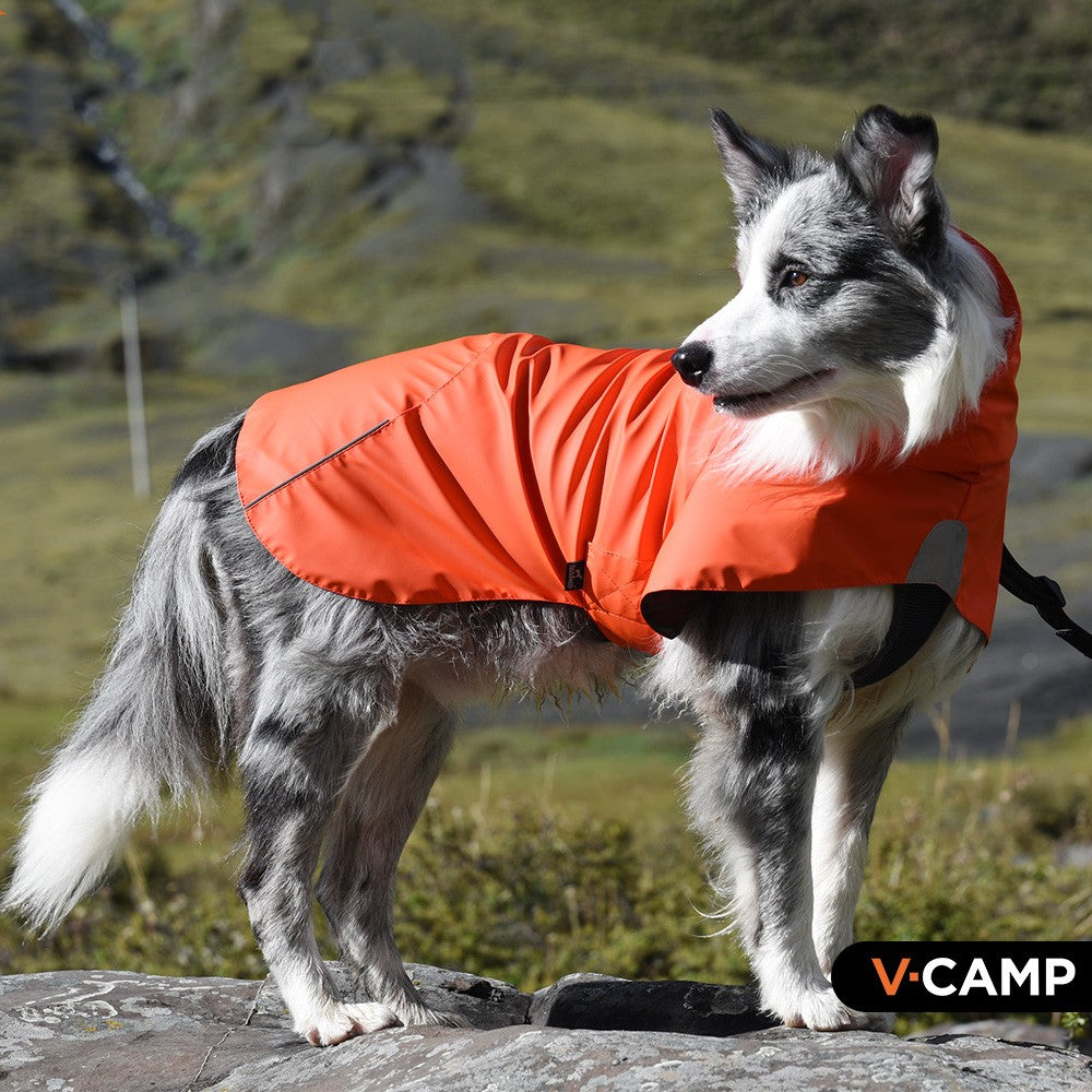Pet Waterproof Windproof Outdoor Rain Jacket Apparel